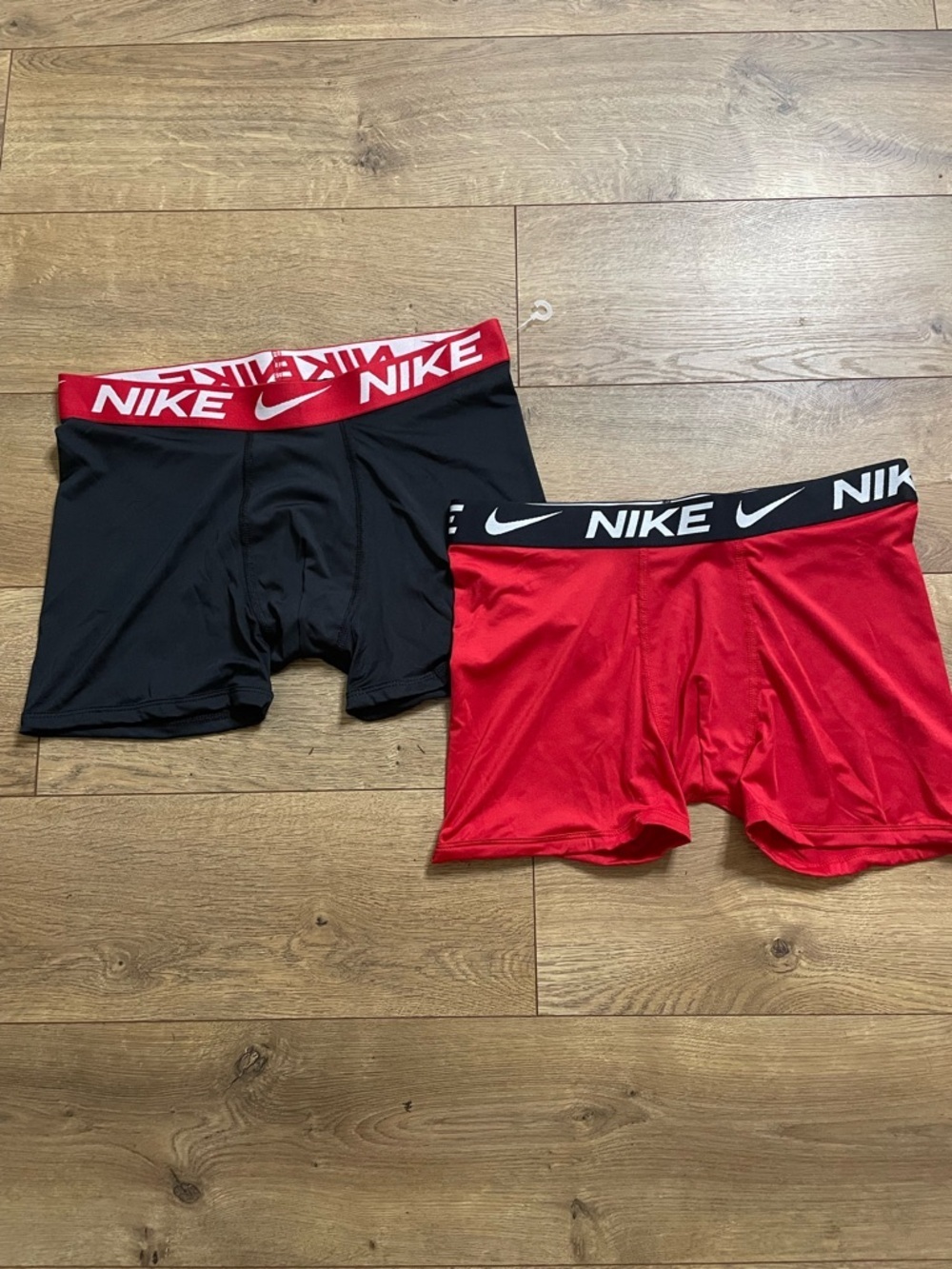Nike Junior Boxer Briefs Set - Black & Red Waistband size junior XL